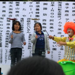 埼玉県さいたま市のお祭りに、大道芸人を派遣しました。