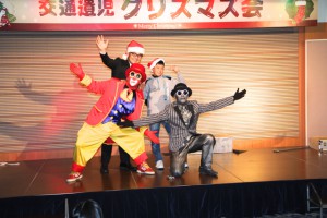 岐阜県大垣市にて、クリスマス会へ大道芸人を派遣しました！