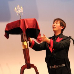 三重県志摩市の企業イベントへ、マジシャンを派遣しました！