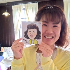 似顔絵師　ヤマダタカエ