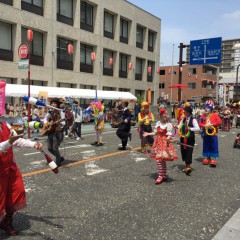 神奈川県相模原市の市民まつりにピエロパフォーマーを派遣しました！