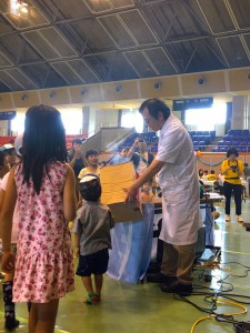 岡山県玉野市のイベントで、サイエンスショーをいたしました。