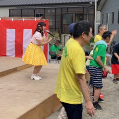 長野県東筑摩郡朝日村の施設に歌のお姉さんを派遣しました。