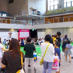 福岡県福岡市博多区のイベントに大道芸人を派遣しました。