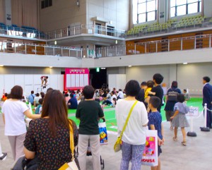 福岡県福岡市博多区のイベントに大道芸人を派遣しました。