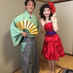 大阪府高槻市の演芸ショーに、太神楽曲芸師とものまねタレントを派遣しました。