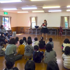 岐阜県多治見市の子ども会にマジシャンを派遣しました。