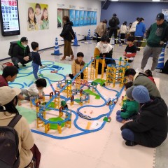 兵庫県尼崎市にトレインパークショーを派遣しました